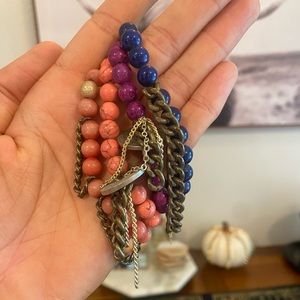 Lace project bracelets